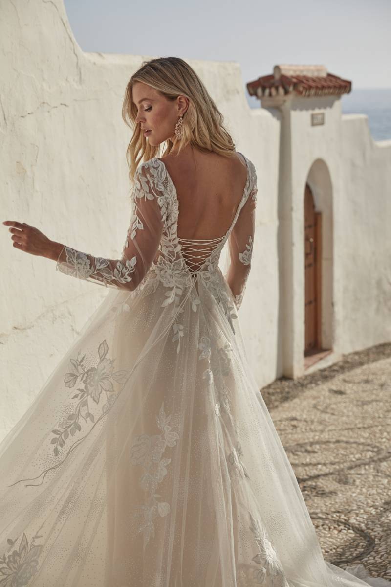 Robe de mariée manches longues Plan de Campagne