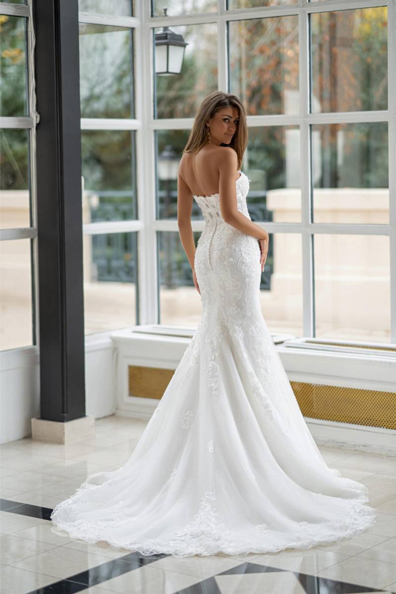 Robe sirène bustier à Marseille