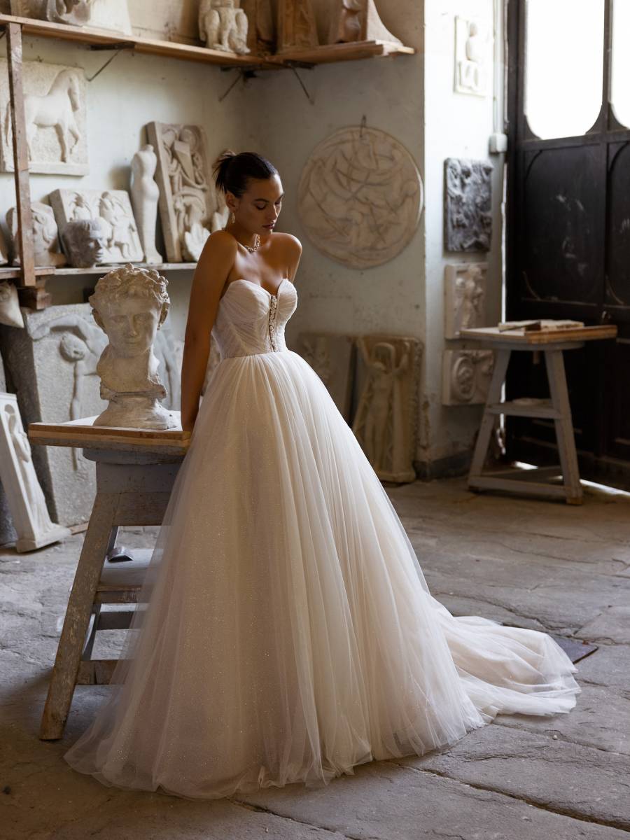 Robe de Mariée bustier Plan de campagne