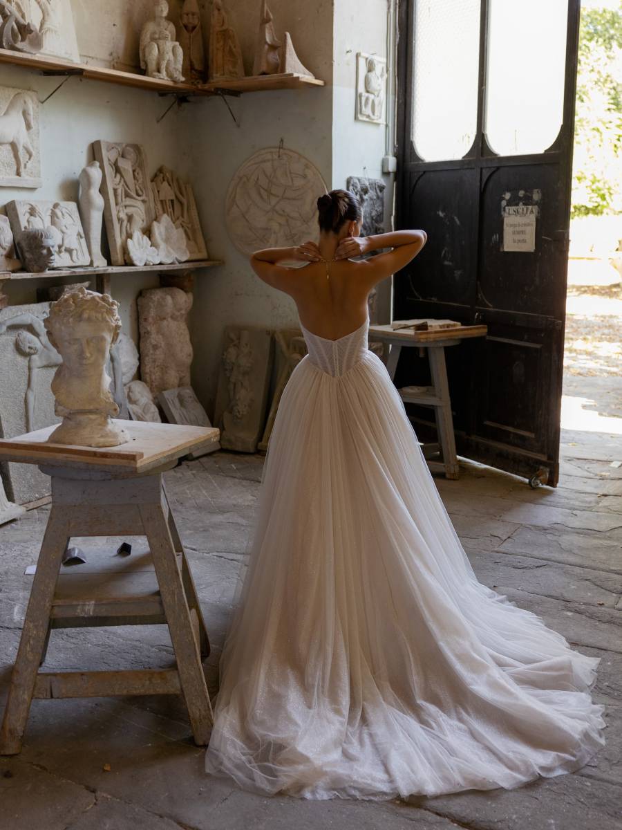 Robe de Mariée bustier Plan de campagne