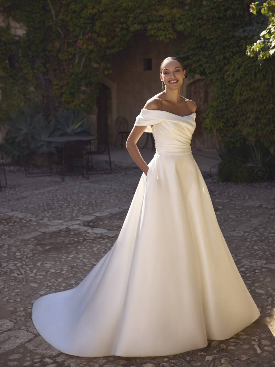 Robe de mariée satin Marseille