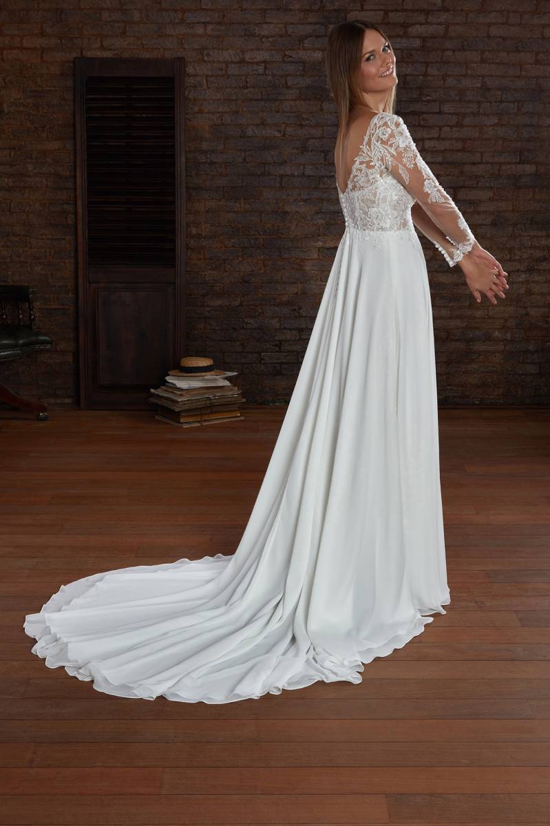 Robe de mariée fluide Marseille
