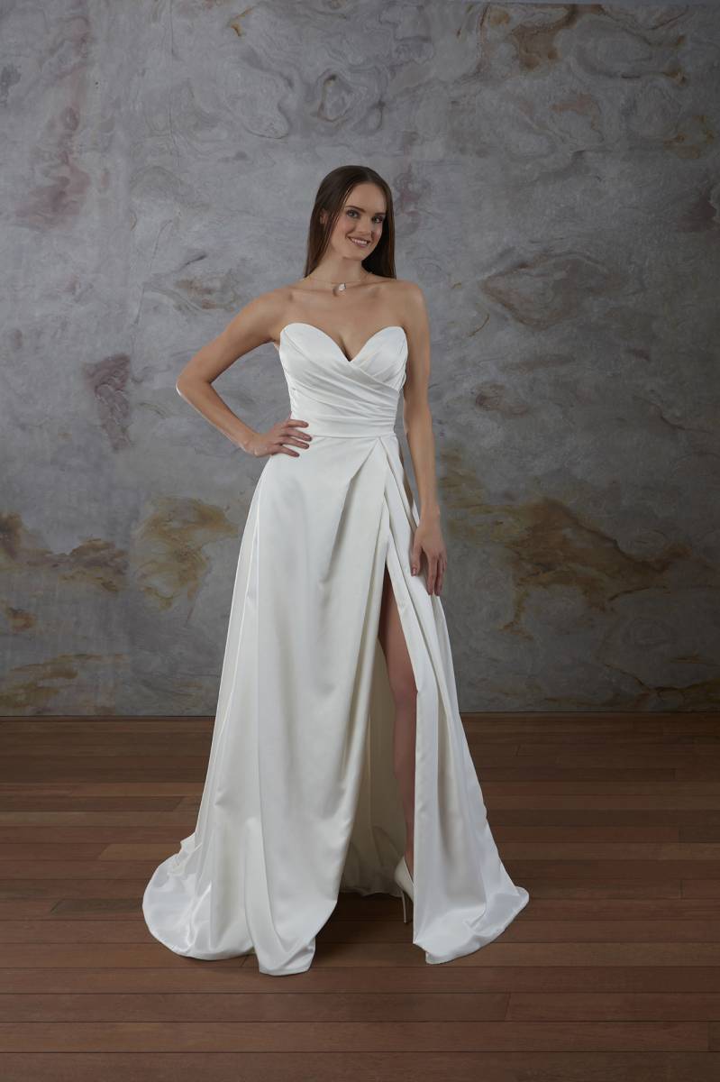 Robe de mariée satin Aix en provence