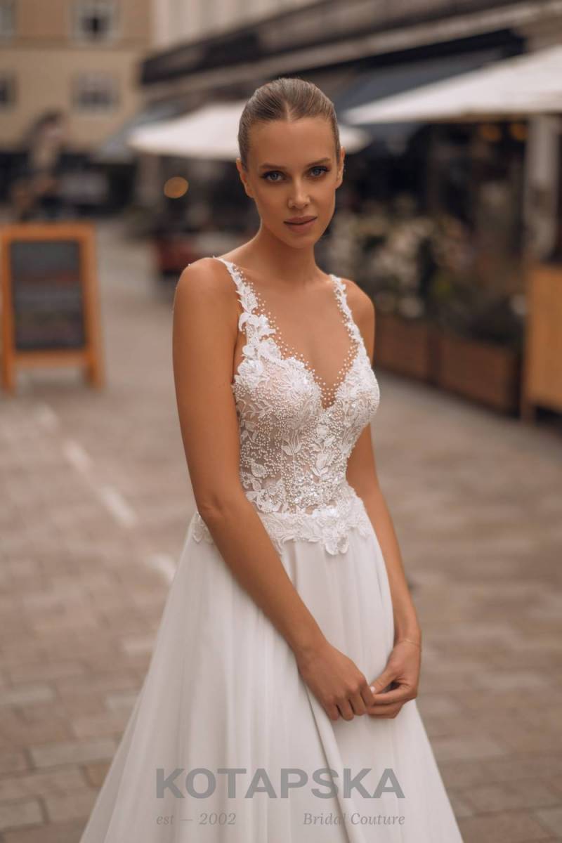 Robe de mariée fluide Aix-en-Provence